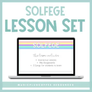 Solfege Lessons for Google Slides™ | Distance Learning