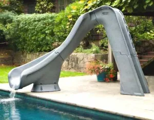 SR Smith Typhoon Slide - Left Turn - Gray Granite