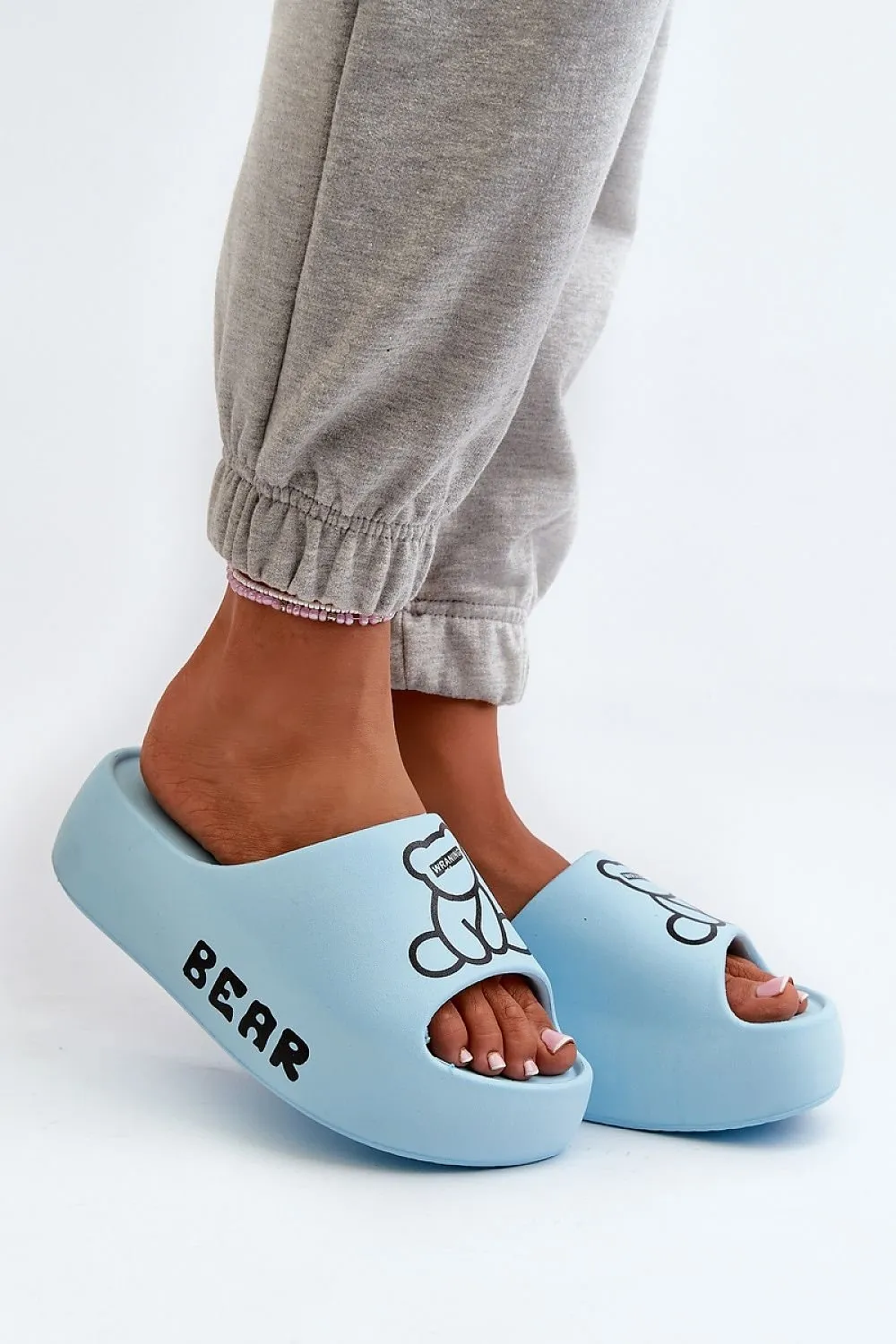 TEEK - Drawn Bear Platform Slides