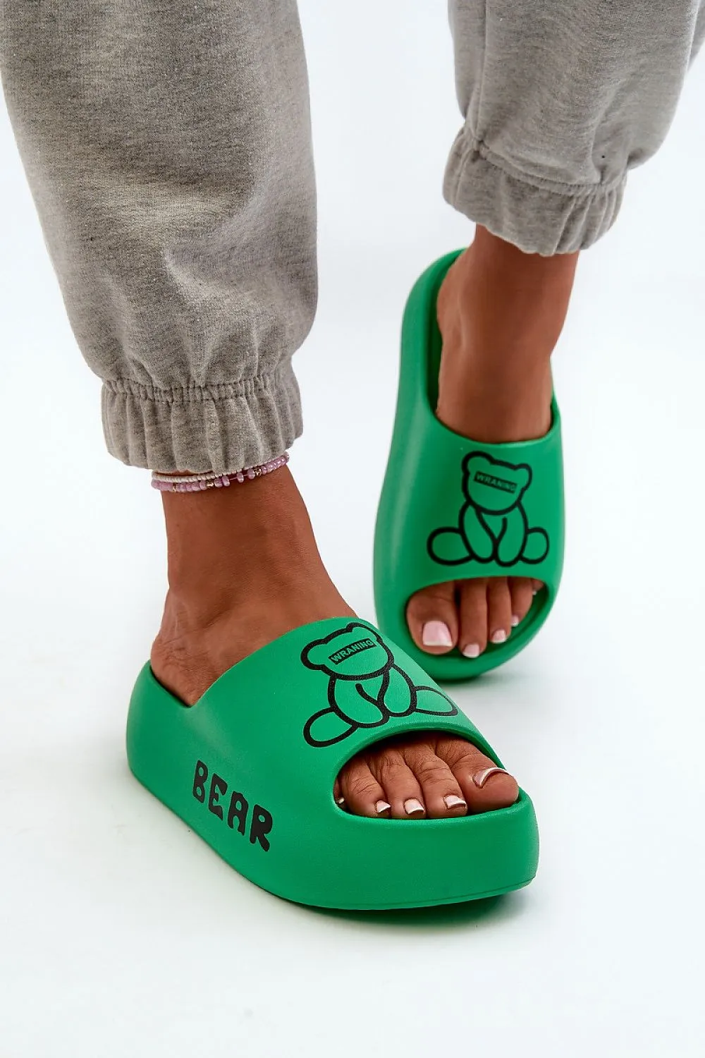 TEEK - Drawn Bear Platform Slides