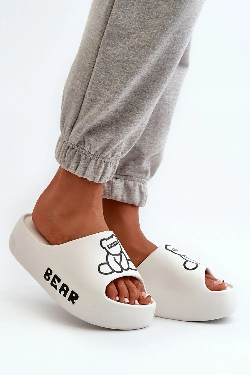 TEEK - Drawn Bear Platform Slides