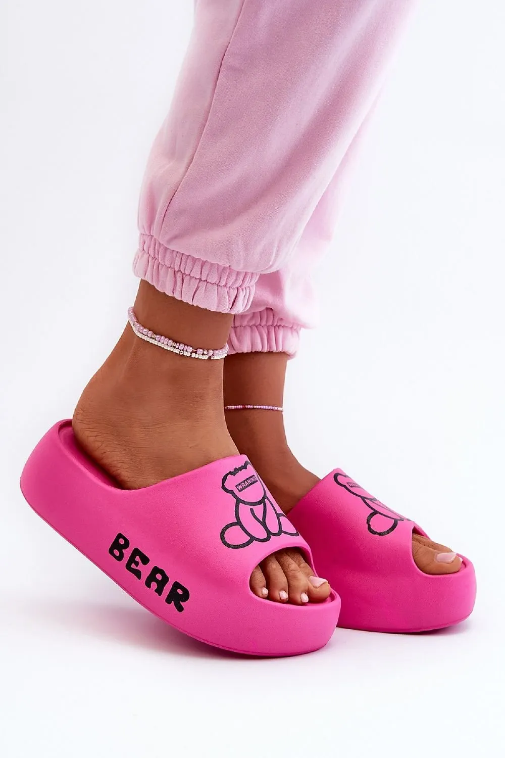 TEEK - Drawn Bear Platform Slides