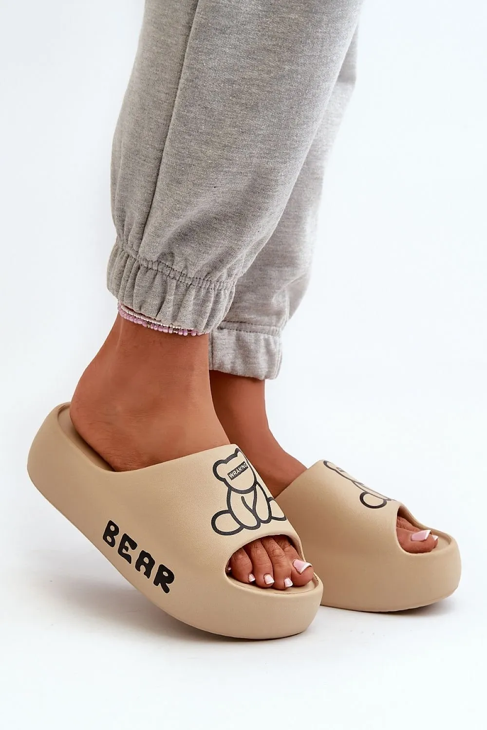 TEEK - Drawn Bear Platform Slides