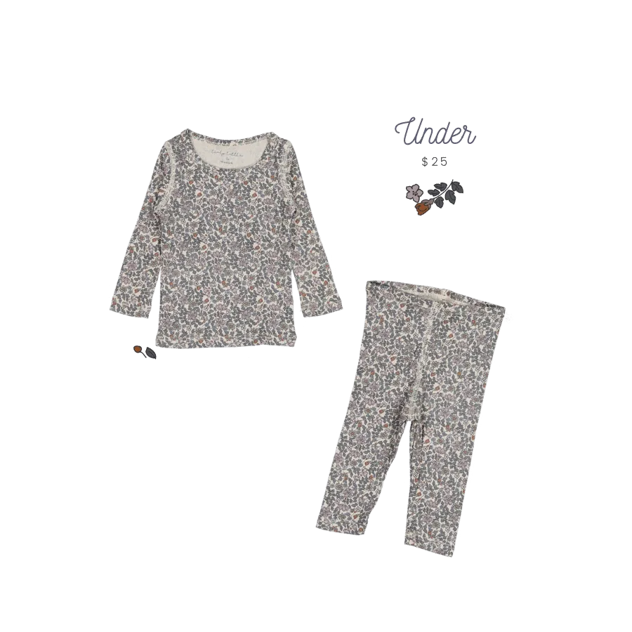 The Legging Set - Floral Cotton