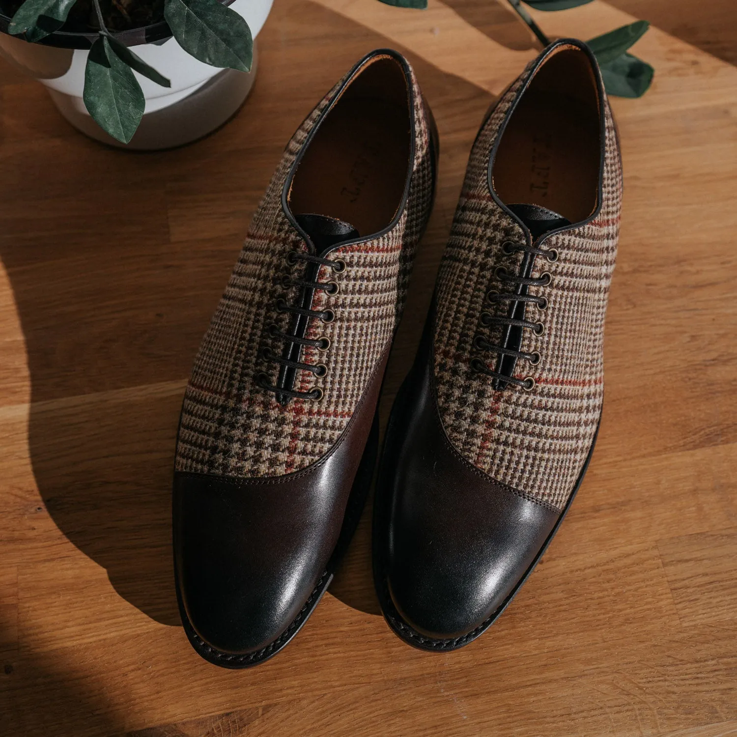 The Paris Shoe in Plaid (Last Chance, Final Sale)