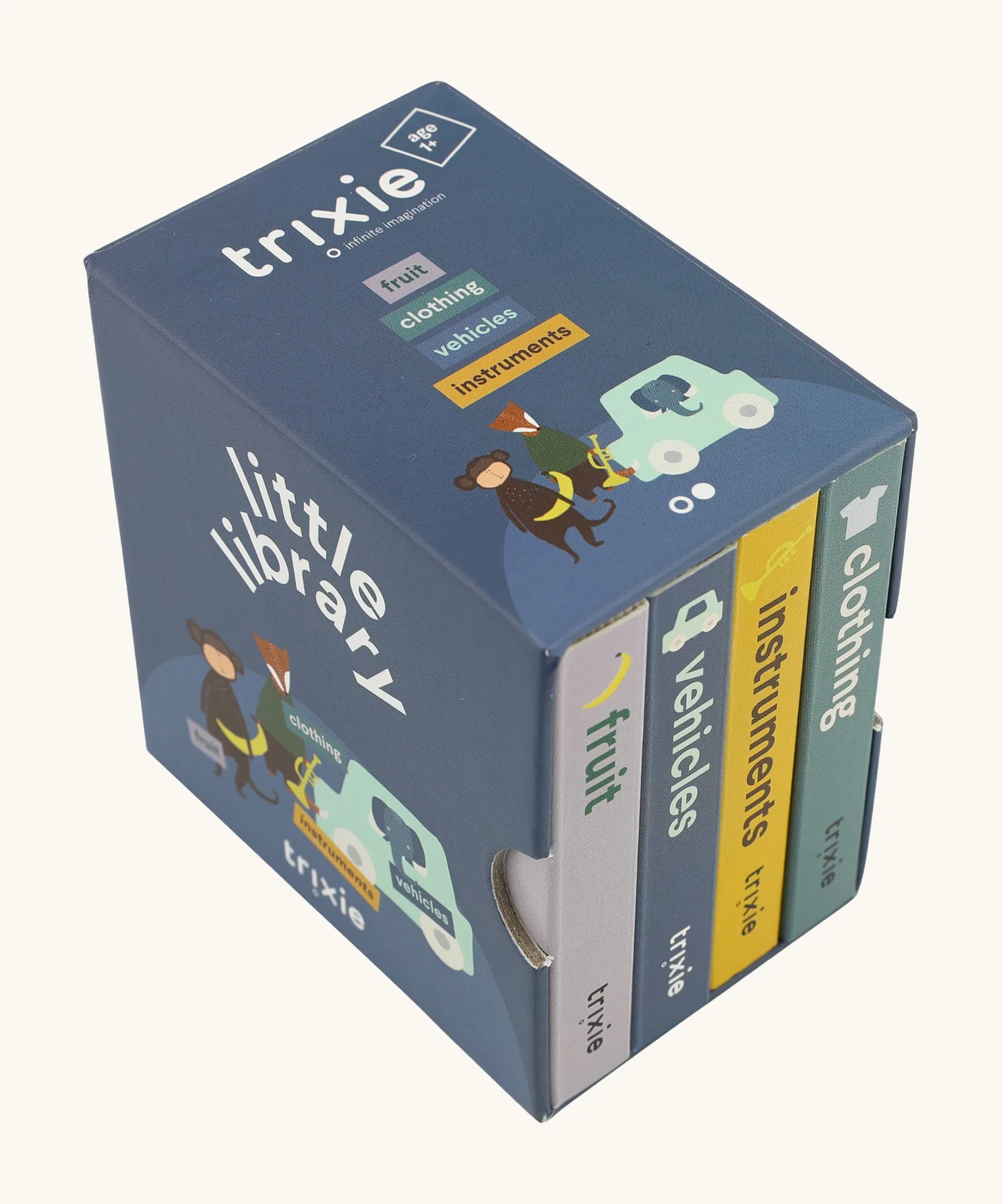 Trixie Little Library - Clothing, Fruit, Vehicles, Instruments