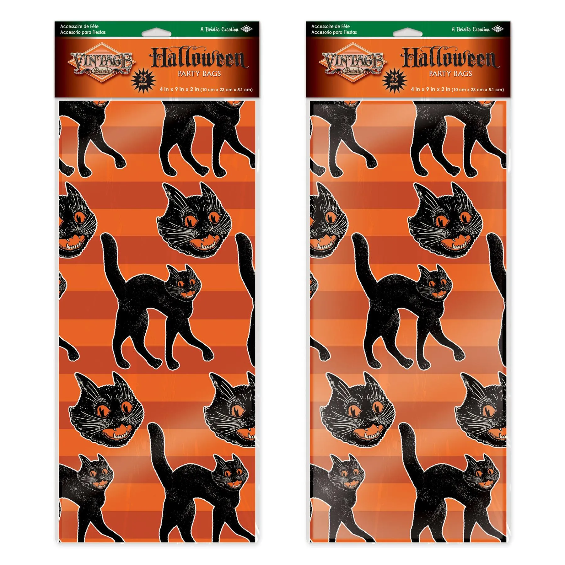 Vintage Halloween Cello Bags (300 per Case)
