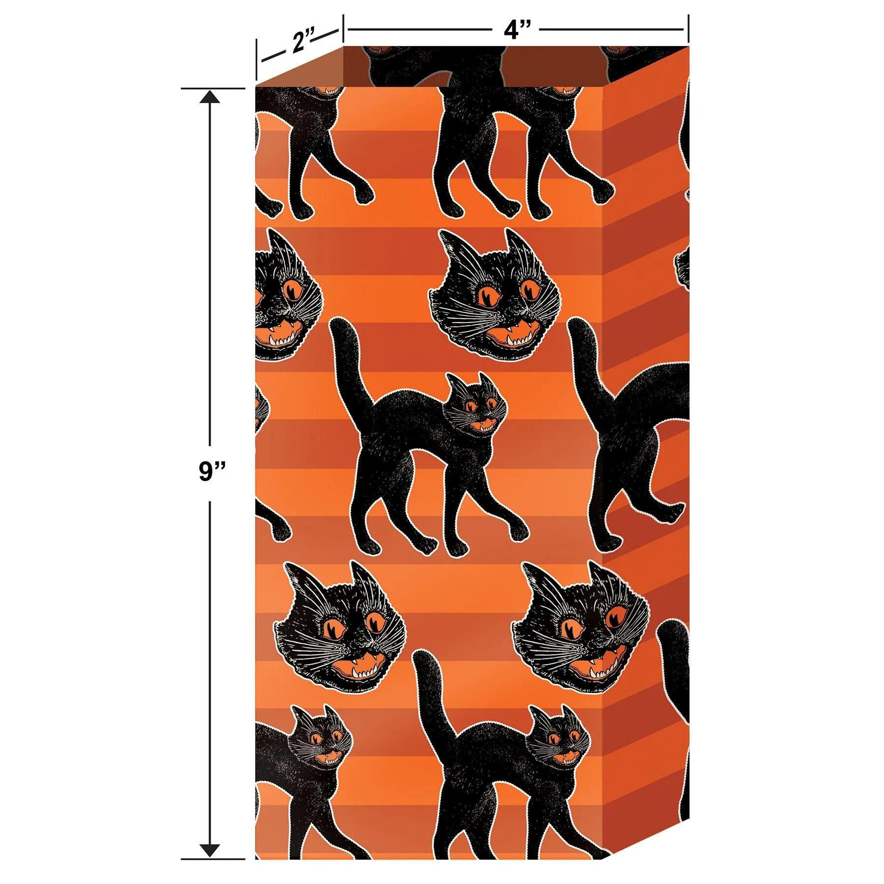Vintage Halloween Cello Bags (300 per Case)