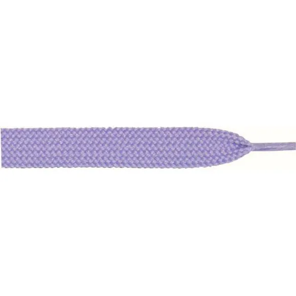 Wholesale Thick Flat 3/4" - Lilac (12 Pair Pack) Shoelaces